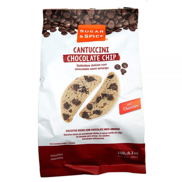 Cantuccini Chocolate Chips - Sugar & Spice